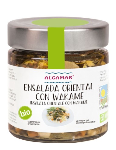 Ensalada Oriental con Wakame
