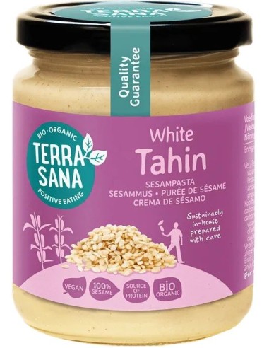 Tahini Blanco Crema De Sesamo 250 G de Terrasana