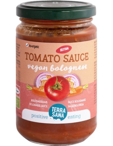 TERRASANA SALSA DE TOMATE BOLOÑESA VEGANA 300 G