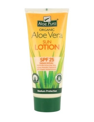 Protector Solar de Aloe Vera SPF25