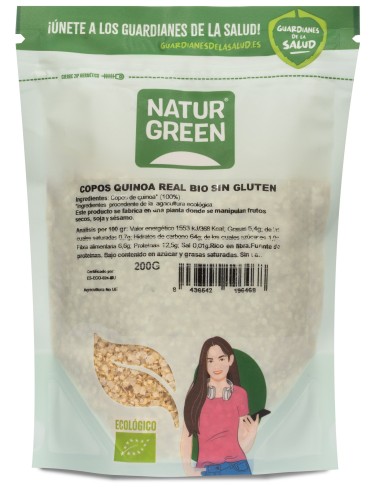 Copos de Quinoa Real Bio
