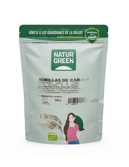Naturgreen Semillas De Cañamo Bio 400 Grs de Naturgreen