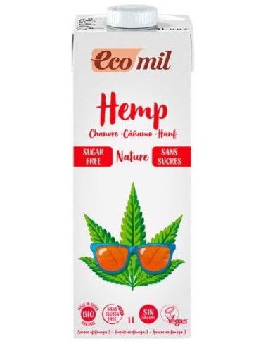 Ecomil Hemp Nature (Sin Azucar) Tetrabrik 1 l