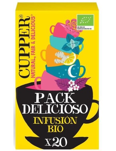 Pack Variado Bio, 20 sobres de Cupper