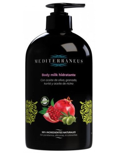 Mediterraneus Body Milk Hidratante 500 Ml. de Mundonatural