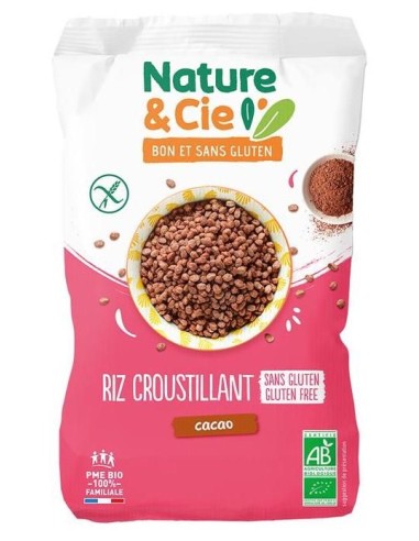Arroz Hinchado Con Chocolate Sin Gluten Bio, 200 G de Nature&Cie