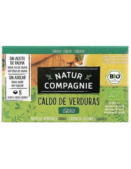Caldo Vegetal En Pastillas Bio 88 G de Granovita