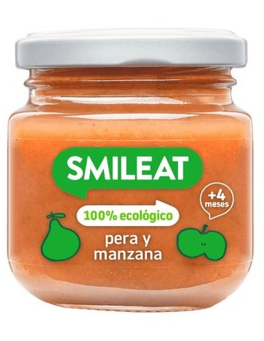 Tarrito De Pera Y Manzana 130 G Eco de Smileat