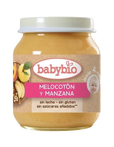 Tarrito de Melocotón y Manzana