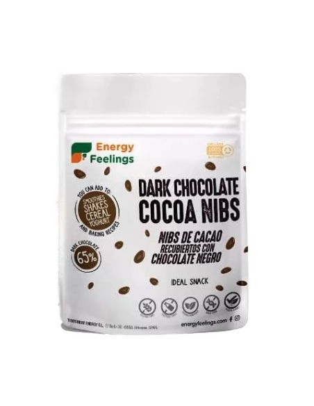 Nibs Bañados en Chocolate Negro