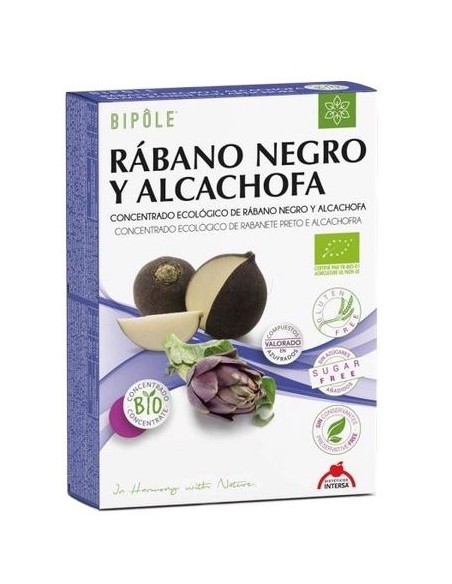 Bipole Rabano Negro y Alcachofa
