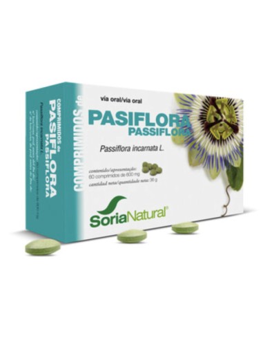 Pasiflora 60 Comprimidos de Soria Natural