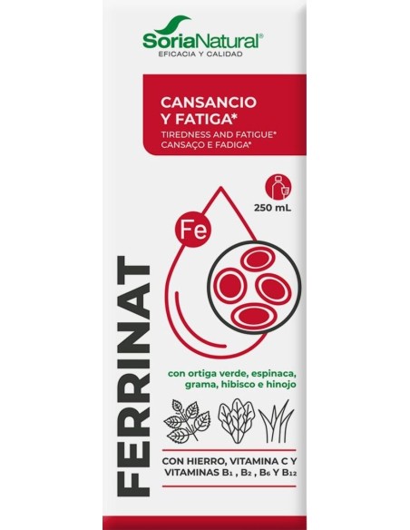 Ferrinat Jarabe 250Ml. de Soria Natural