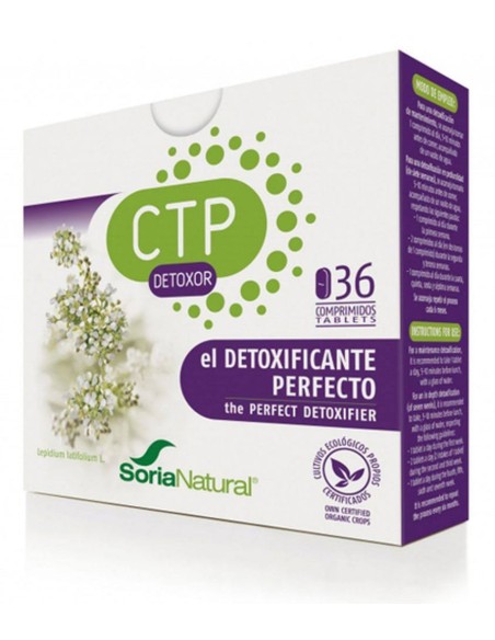 Ctp 36 Comprimidos de Soria Natural