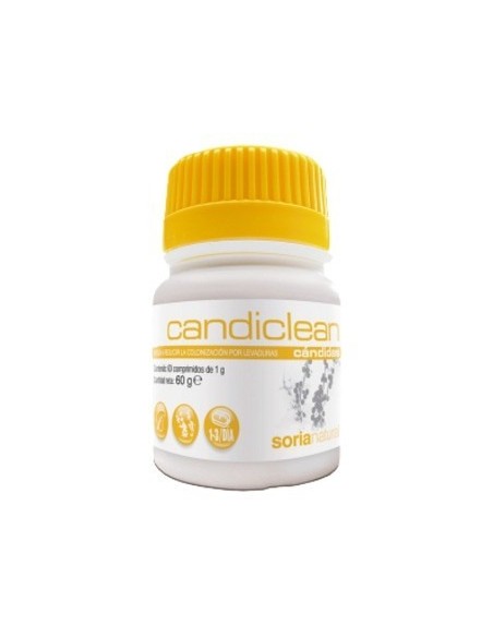 Candiclean Candidas 60 Comprimidos de Soria Natural