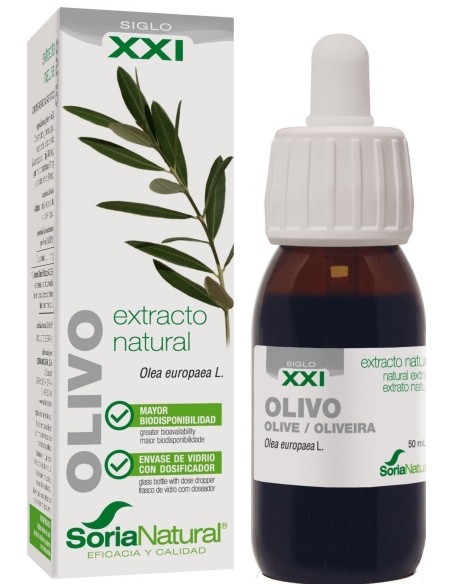 Ext. Olivo Xxi 50Ml. S/Al de Soria Natural