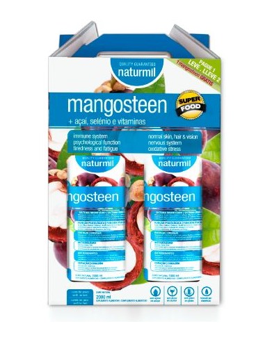 Mangosteen Plus Pack Economico Zumo Natural 1000 + 1000 Ml De Dietmed