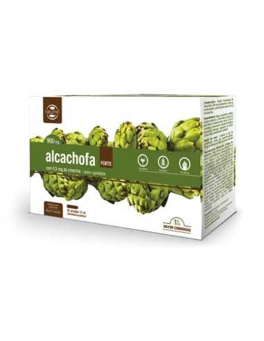 Alcachofa Forte 900 Mg 20 X 15 Ml Ampollas De Dietmed