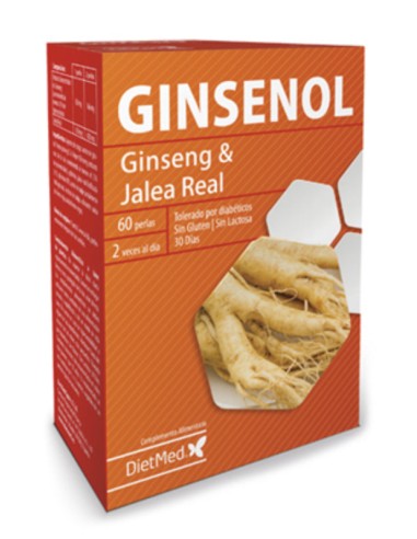 Ginsenol  60 Capsulas De Dietmed