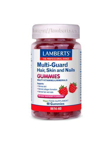 Multi-Guard Hair, Skin & Nail Gummies 60 unidades Lamberts