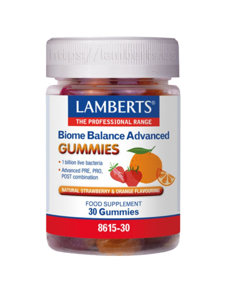 Pack 5 Uds. Biome Balance Advance  (Gummies) 30 Gum de Lamberts