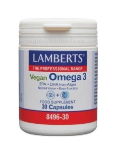 Pack 5 Uds. Omega 3 Vegano 30 Caps. de Lamberts
