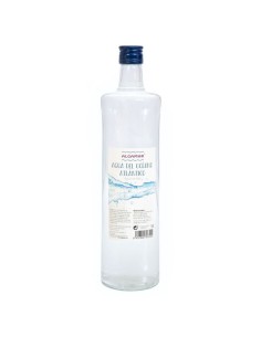 Agua del Océano Atlántico  1 Litro en Cristal
