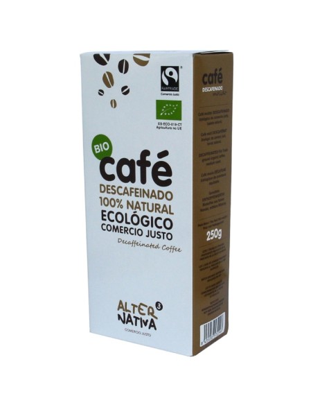Café Descafeinado Molido Bio-Ft. 250 g