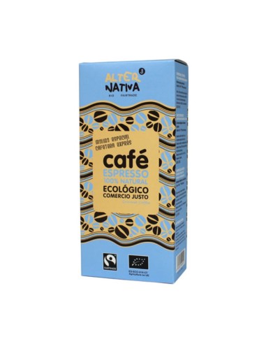 Café Espresso Molido Bio-Ft 250 g