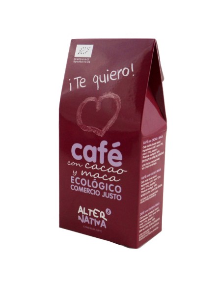Café con Maca ¡Te Quiero! Molido Bio. 125G