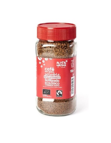 Café Descafeinado Liofilizado Bio-Ft. 100G