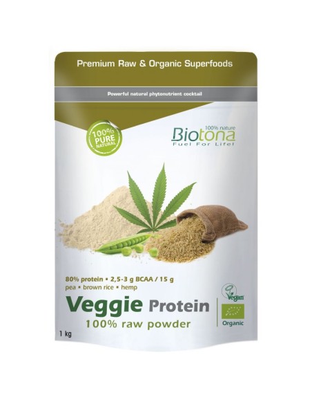 Veggie Protein Raw Powder
