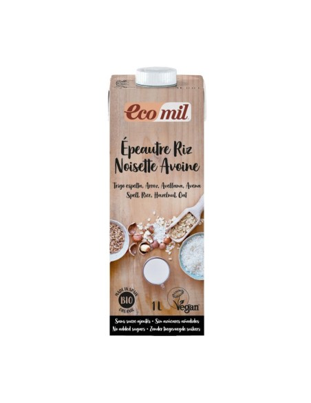 Bebida Espelta Arroz Avellana Avena  Bio 1 L