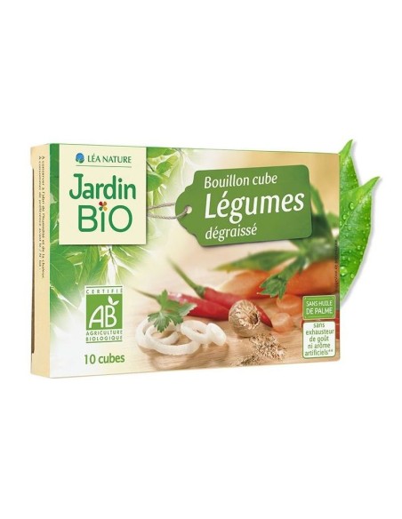 Jb Cubitos de Verduras Bajos en Grasa/ sin Aceite de Palma