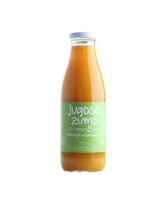 Zumo Naranja+Zanahoria Bio, 100% Exprimido 750 ml