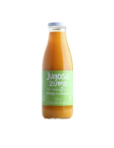 Zumo Naranja+Zanahoria Bio, 100% Exprimido 750 ml