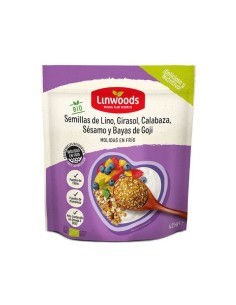 Semillas de Lino, Girasol, Calabaza, Chía y Bayas de Goji Molidas Bio 425 g