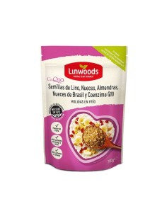 Semillas de Lino, Nueces, Almendras, Nueces de Brasil y Coencima Q10 Molidas