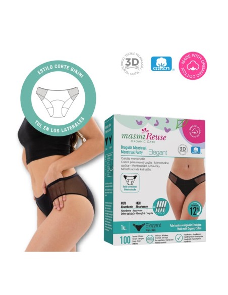 Braguita Menstrual ELEGANT Talla XL