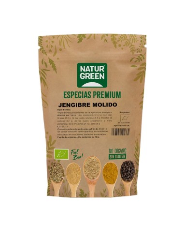 Especia Jengibre Molido Bio 100 G
