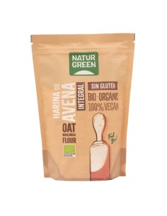 Harina de Avena Integral sin Gluten Bio 500 G