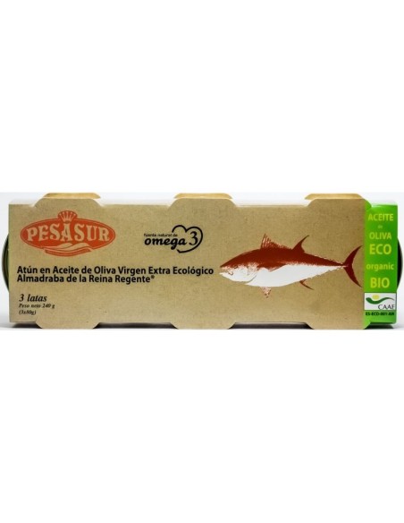 Atún Almadraba 3X80 Gr (Lata)