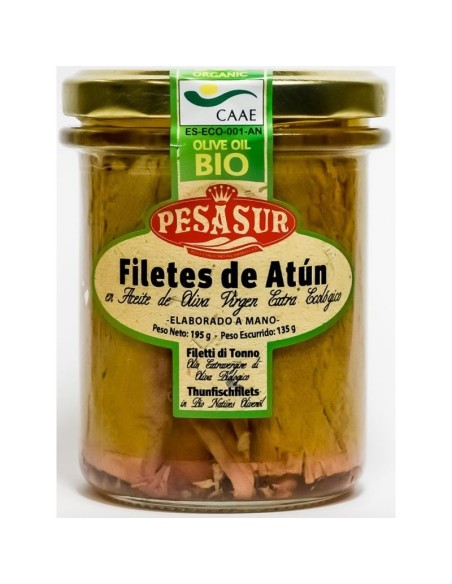 Filetes de Atún (Tarro Cristal)
