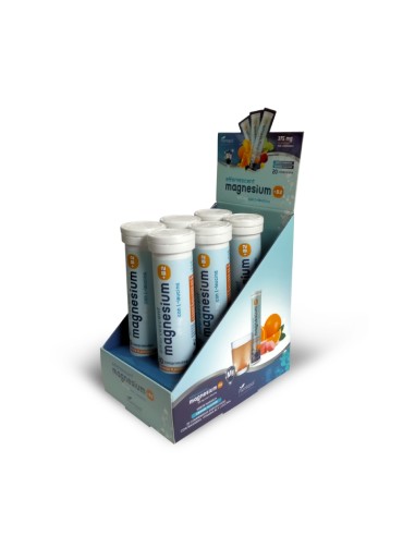 Magnesium + Vitamina B2 con Leucina,