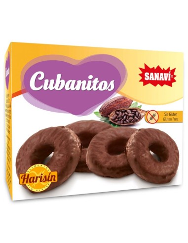 Cubanitos.Roscos Cubiertos Chocolate