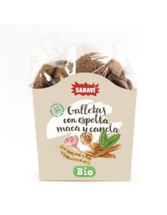 Galleta Espelta Maca y Canela