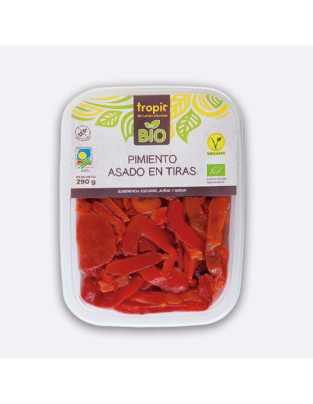 Pimientos Asados en Tiras Bio