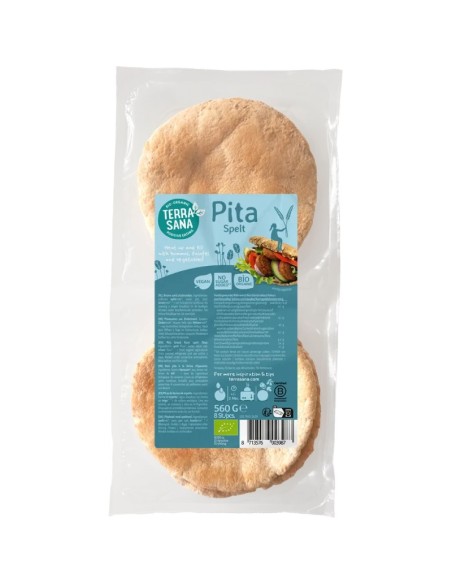 Pan Pita de Espelta Integral