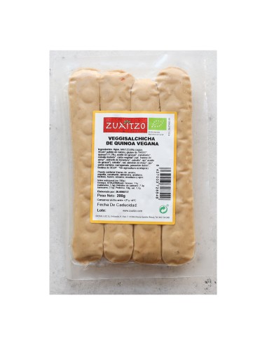 Salchicha Vegana con Quinoa