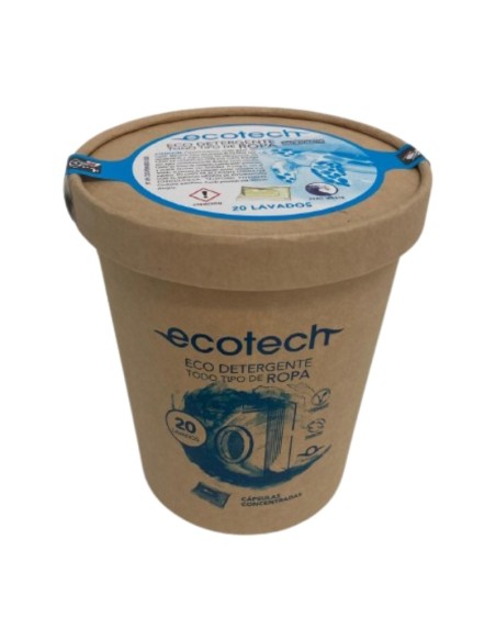 Detergente Ropa 20 Eco Caps de Ecotech